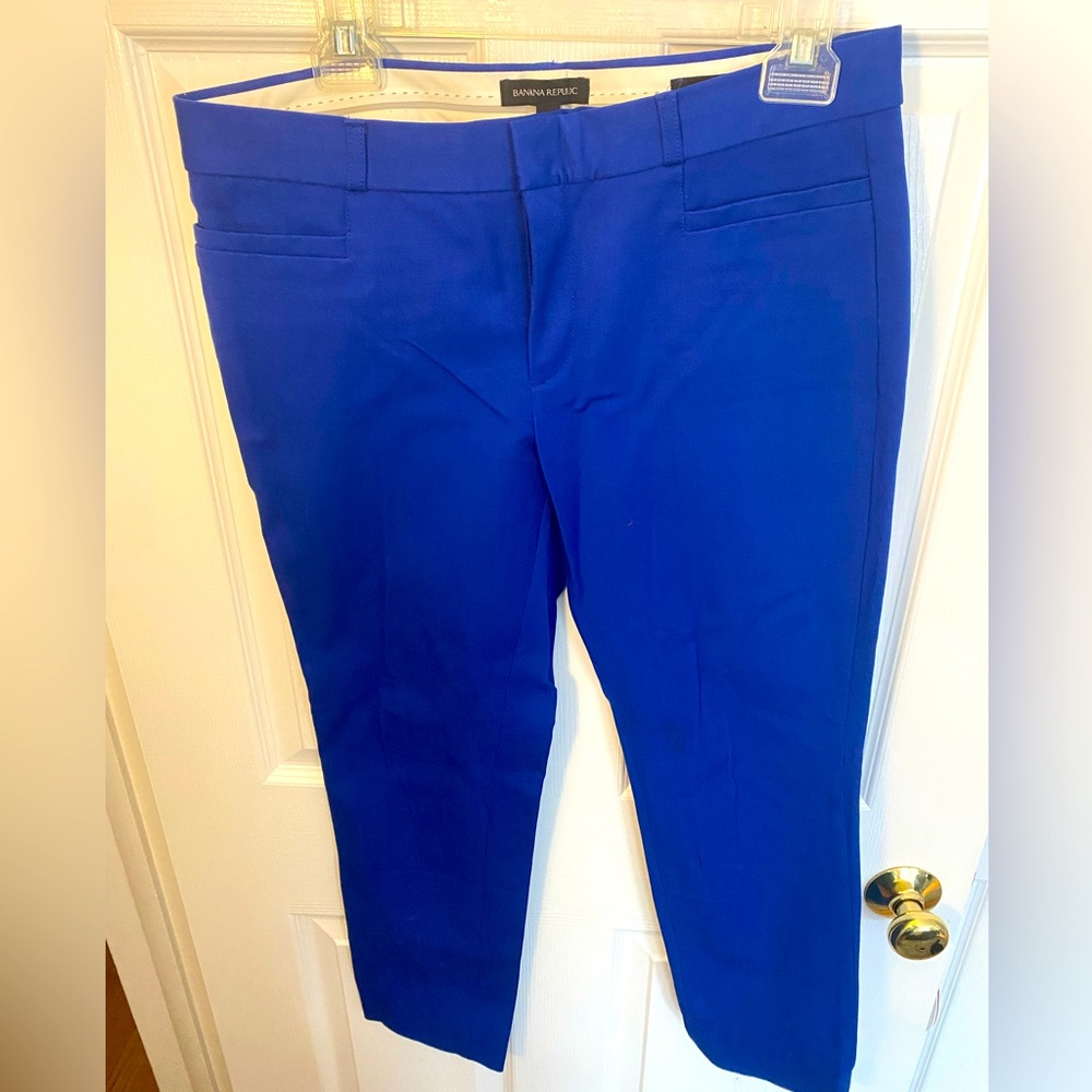 Banana Republic royal blue dress pants size 8